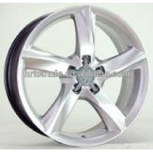 HRTC 5-hole Aluminium Black Car Alloy Wheel Rim for Audi